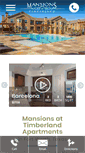 Mobile Screenshot of mansionsattimberland.com